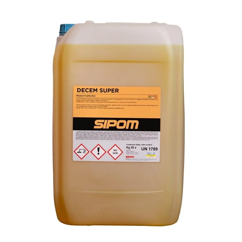DECEM SUPER 25kg  Odstranjevanje betona